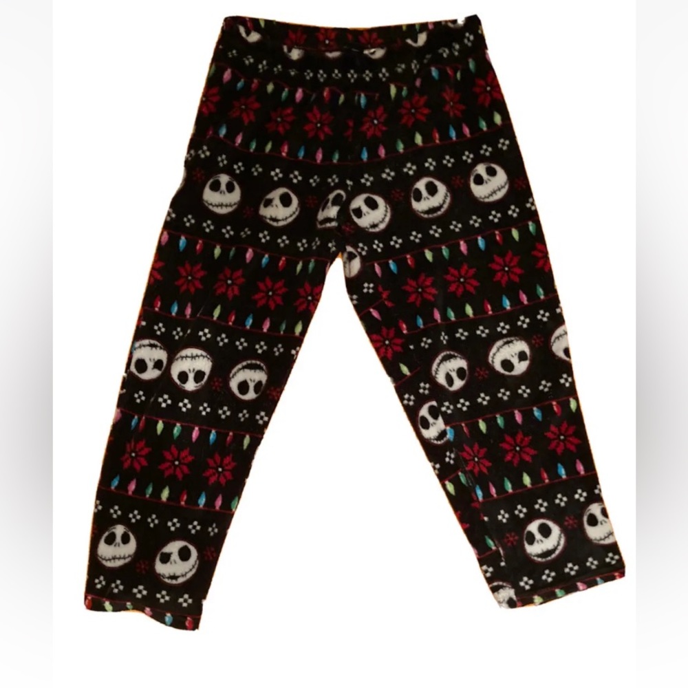 Nightmare Before Christmas Sleep pants Jack Skellington Fleece Womens XL (16-18)